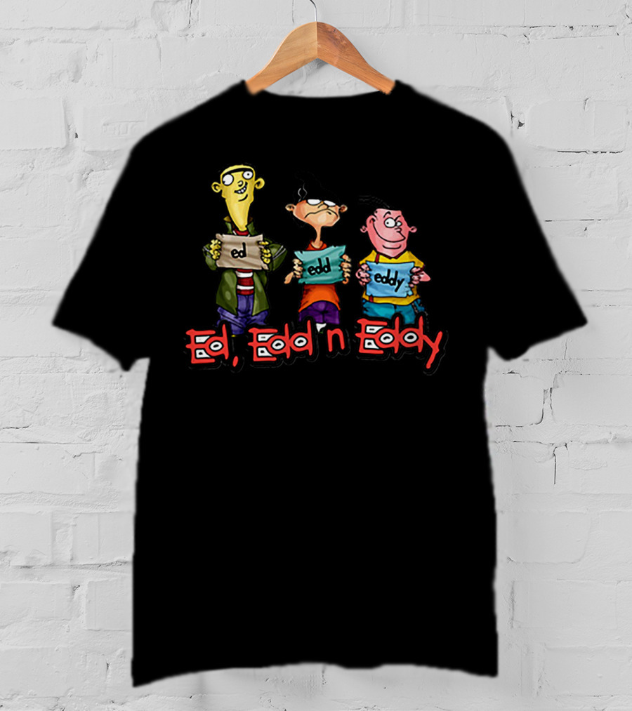 Ed Edd N Eddy Cartoon Characters With Names T-Shirt