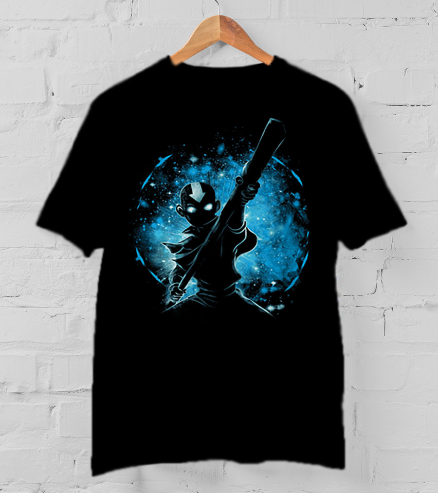 Aang Avatar Space Galaxy Adventure T-Shirt