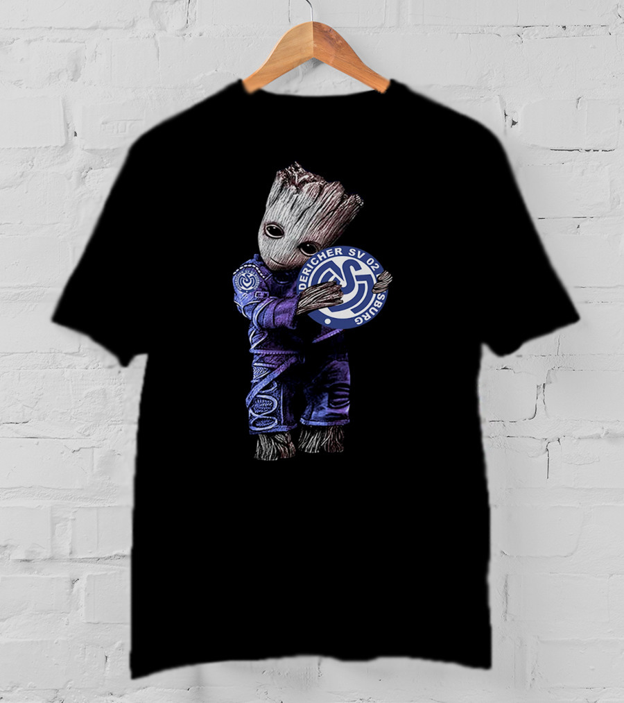 Baby Groot Hugging MSV Duisburg T-Shirt