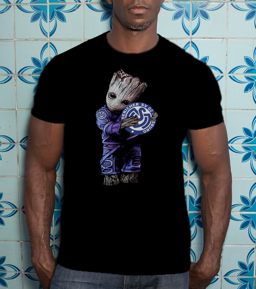 Baby Groot Hugging MSV Duisburg T-Shirt