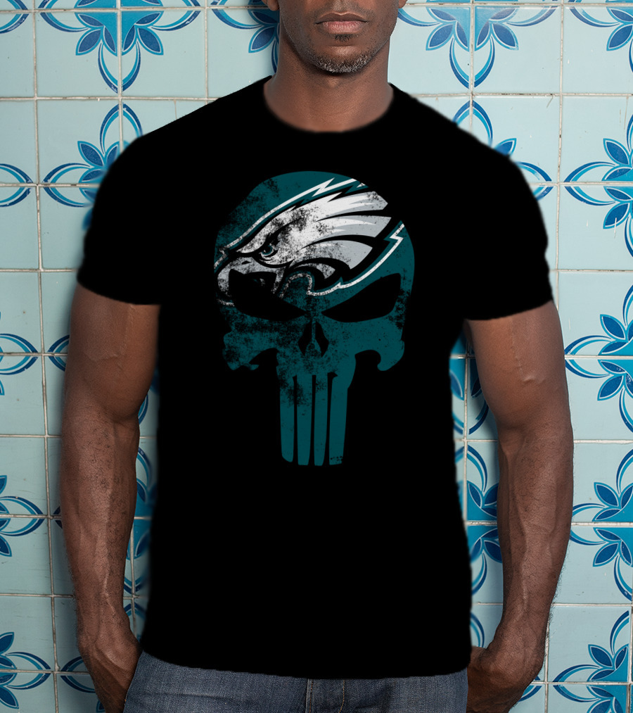 Eagles Skull Punisher T-Shirt