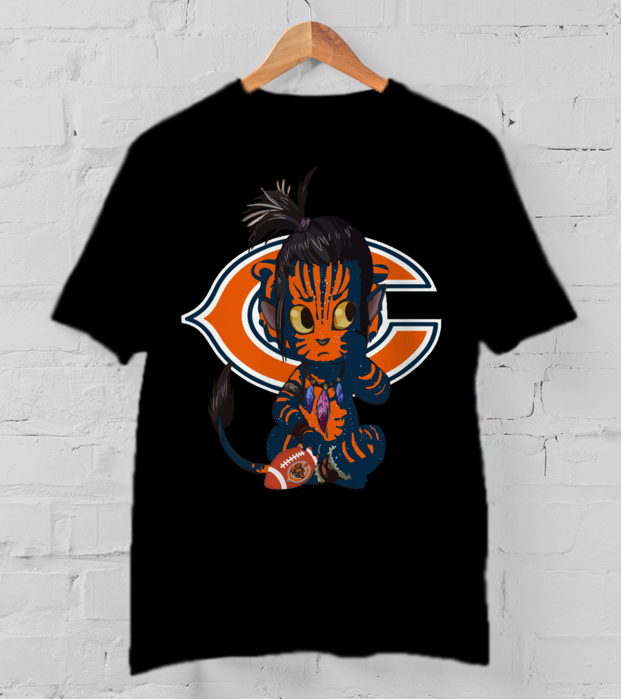 Chicago Bears Na'vi Character Football Avatar Bears T-Shirt