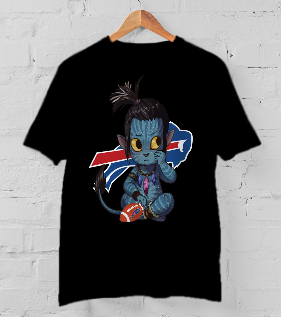 Avatar Bills Na'vi Football Buffalo Team Character Crossover T-Shirt