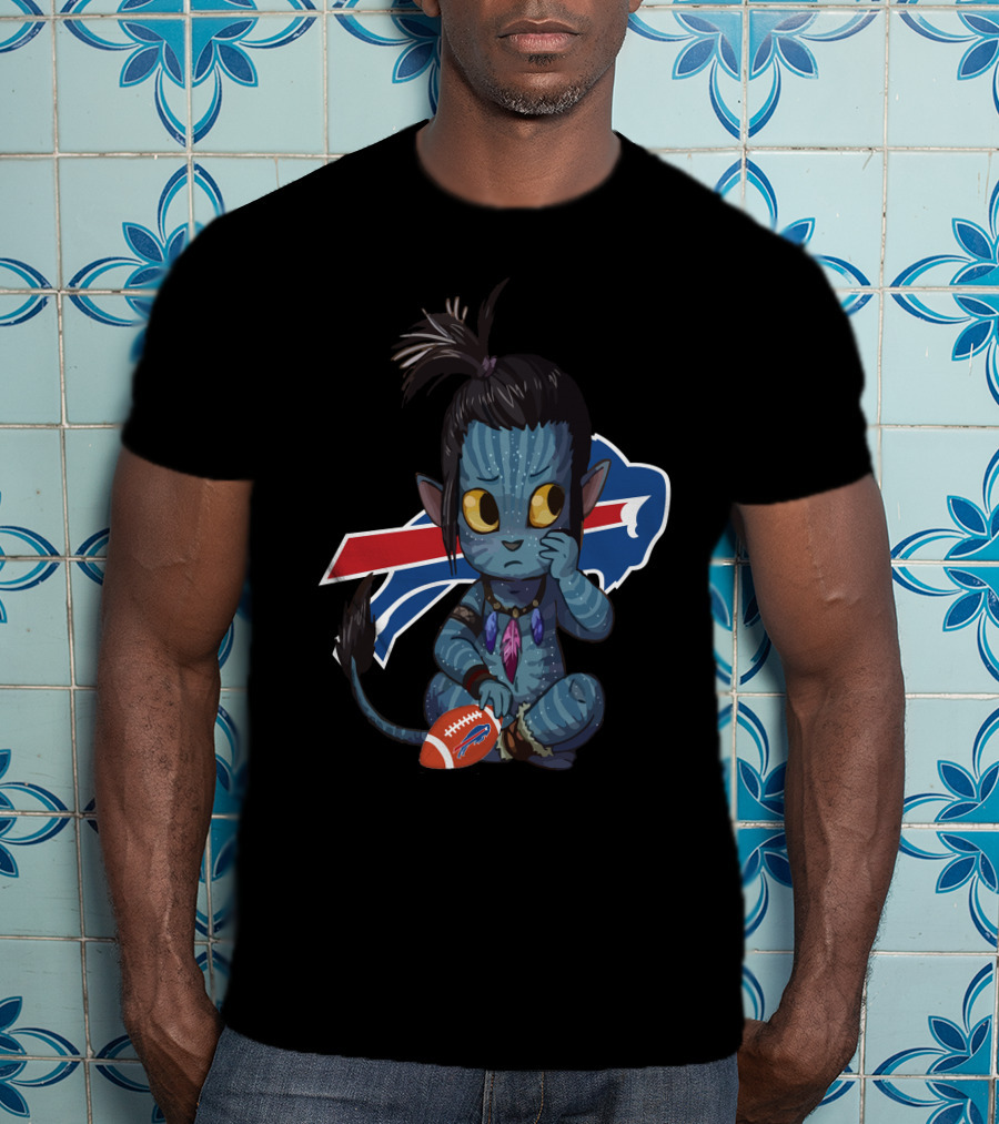 Avatar Bills Na'vi Football Buffalo Team Character Crossover T-Shirt