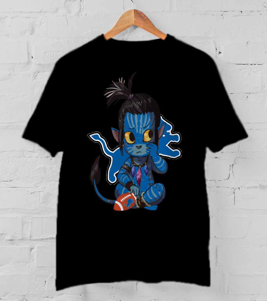 Avatar Lions Football Kid Fantasy Mashup T-Shirt
