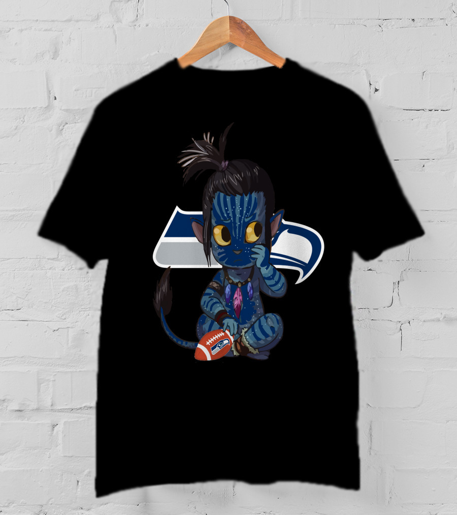 Avatar Seahawks Football Crossover T-Shirt