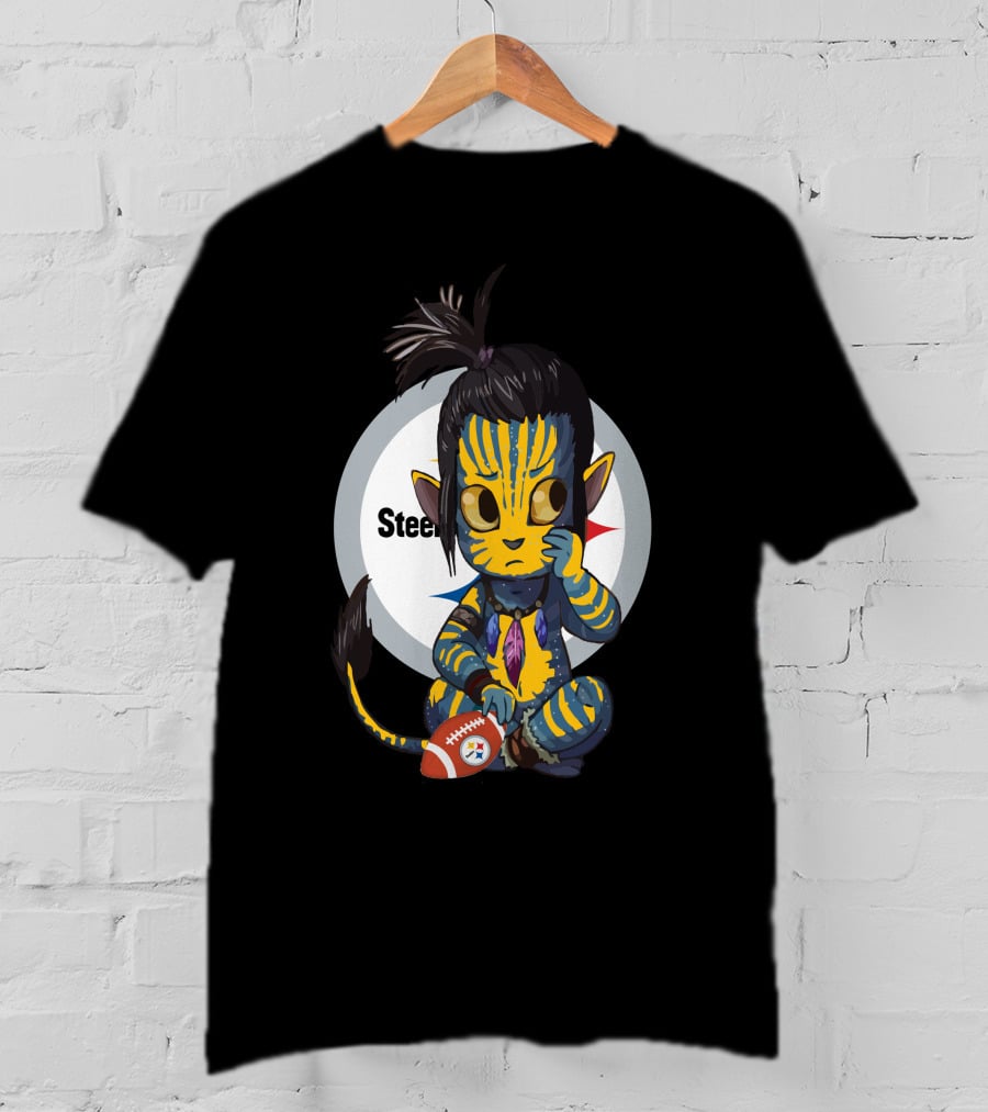 Avatar Steelers Football Crossover Character T-Shirt