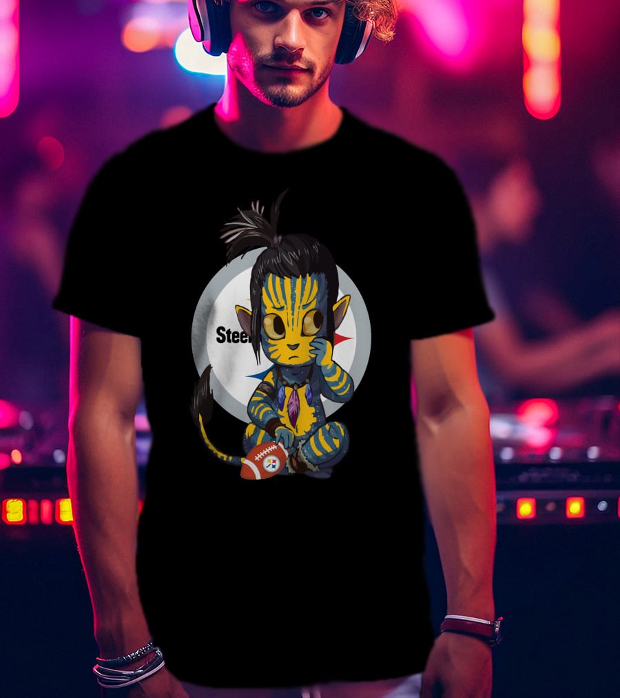 Avatar Steelers Football Crossover Character T-Shirt