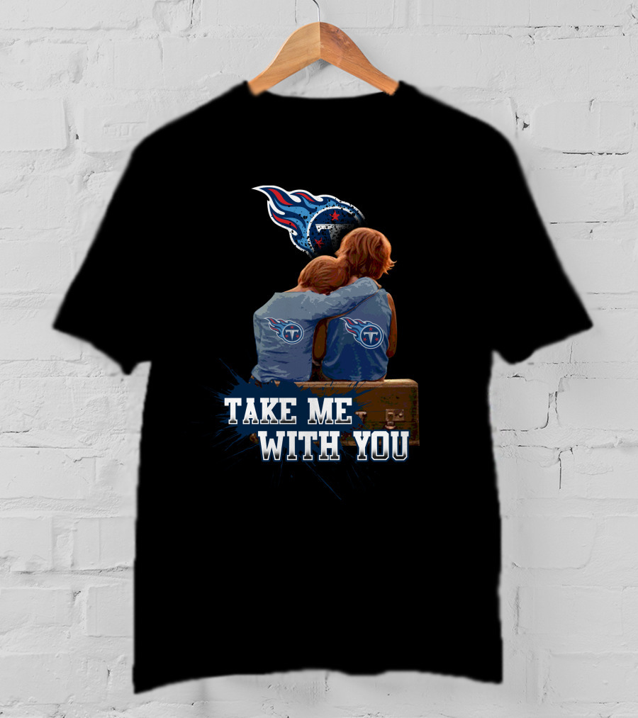 Titans Take Me With You Back-To-Back Embrace T-Shirt