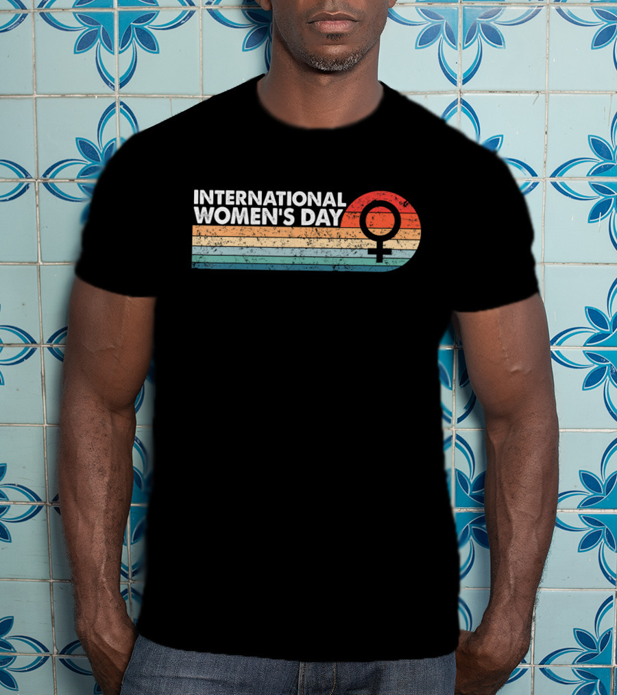 International Women's Day Retro T-Shirt