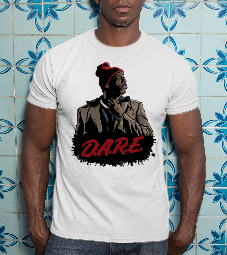 D.A.R.E Iconic Style Streetwear Beanie And Jacket T-Shirt