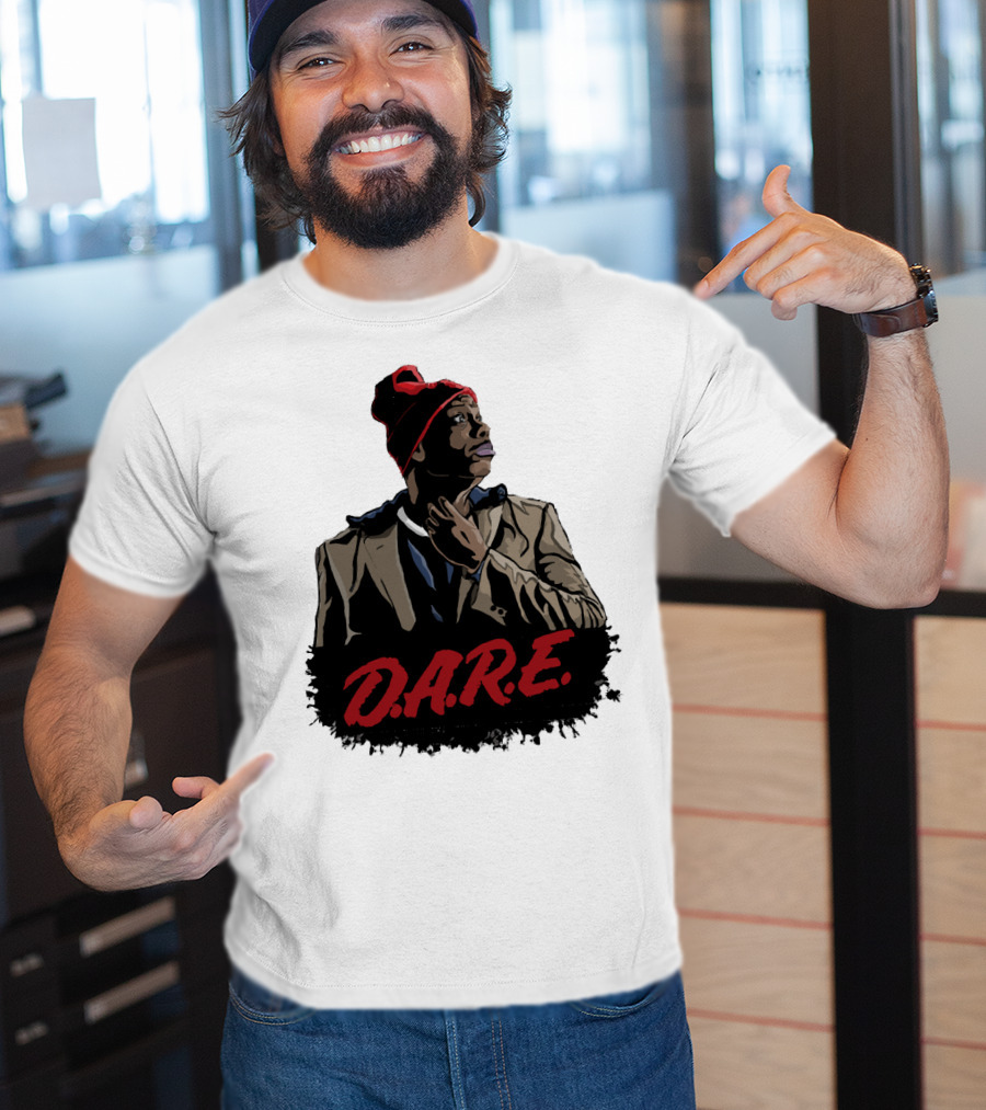 D.A.R.E Iconic Style Streetwear Beanie And Jacket T-Shirt