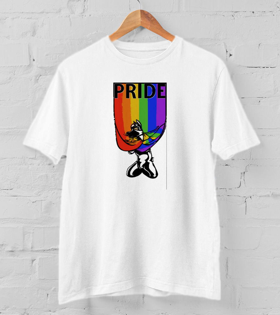 PRIDE Puppy Rainbow T-Shirt