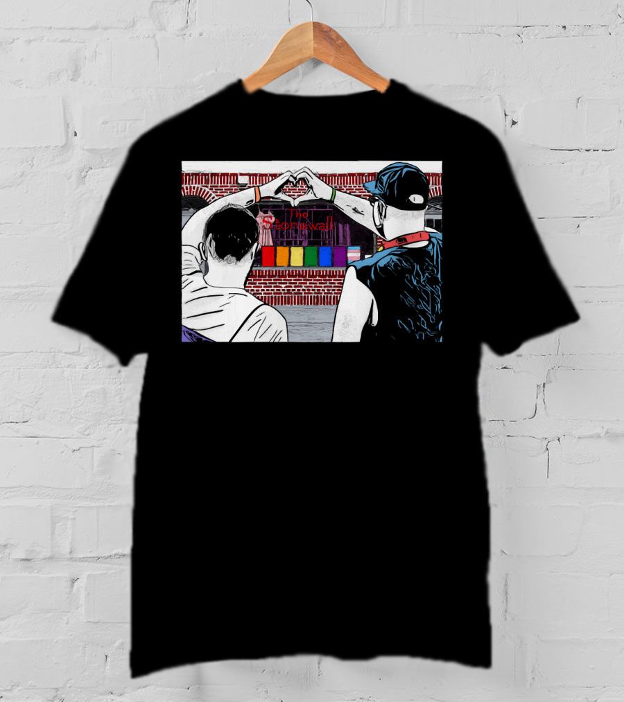 The Stonewall Pride Rainbow T-Shirt