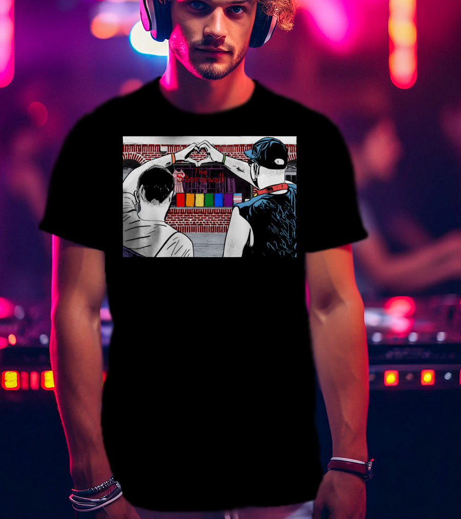 The Stonewall Pride Rainbow T-Shirt