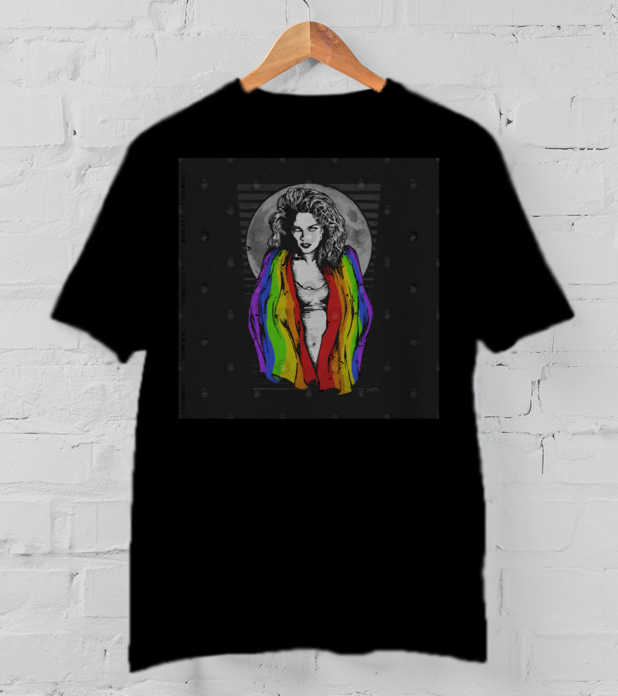 ROCK YOUR PRIDE Rainbow Moon Fashion T-Shirt