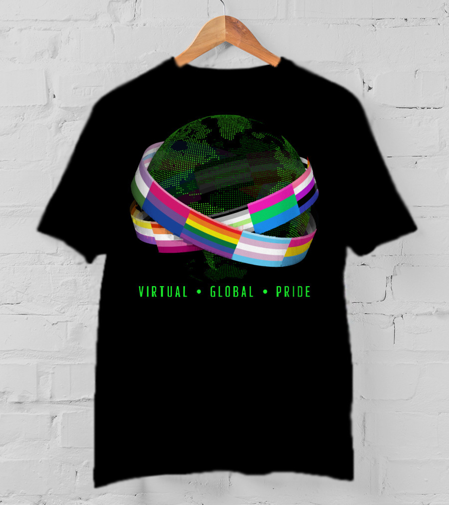 Virtual Global Pride Embracing Diversity Around The World T-Shirt