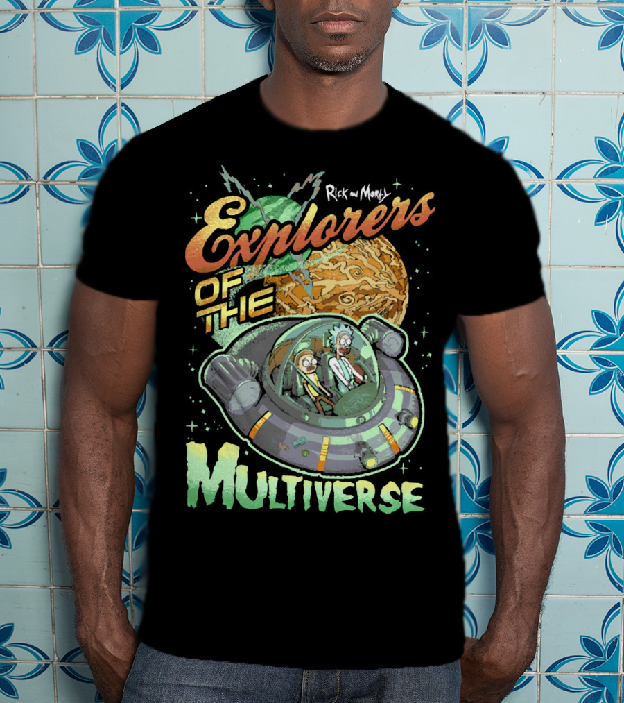Rick And Morty Explorers Of The Multiverse T-Shirt