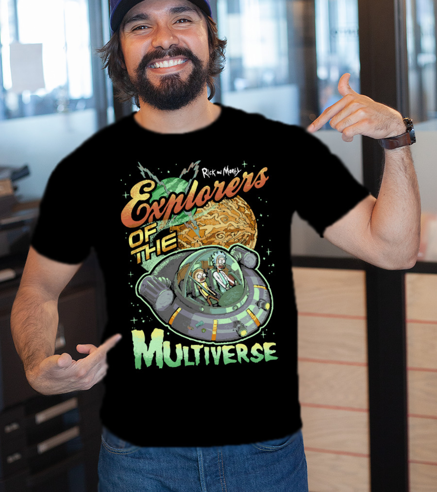 Rick And Morty Explorers Of The Multiverse T-Shirt