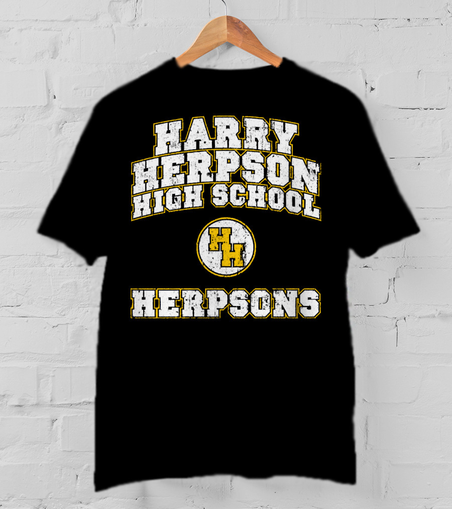 Harry Herpson High School Herpsons HH T-Shirt