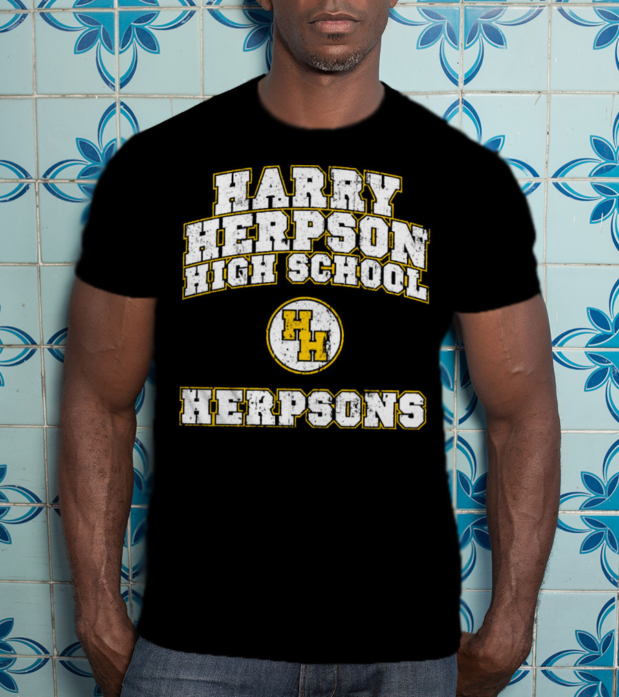Harry Herpson High School Herpsons HH T-Shirt
