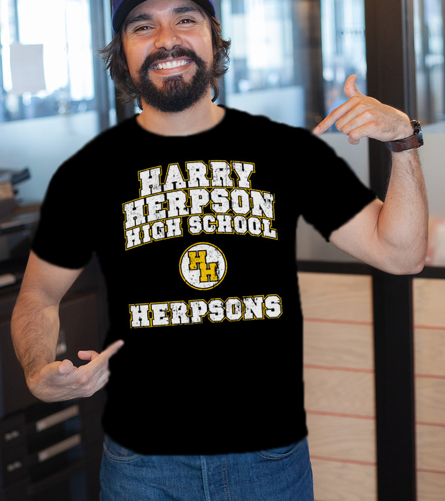 Harry Herpson High School Herpsons HH T-Shirt