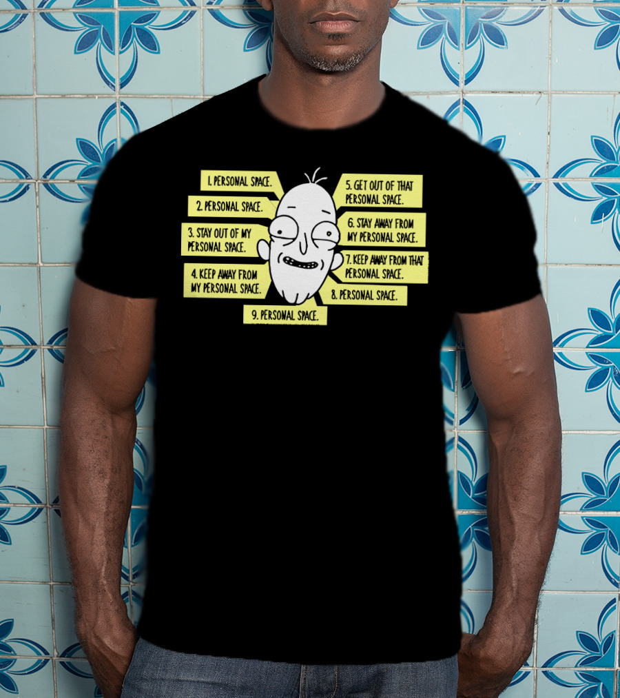 Phillip Jacobs Personal Space Quotes Numbered List T-Shirt