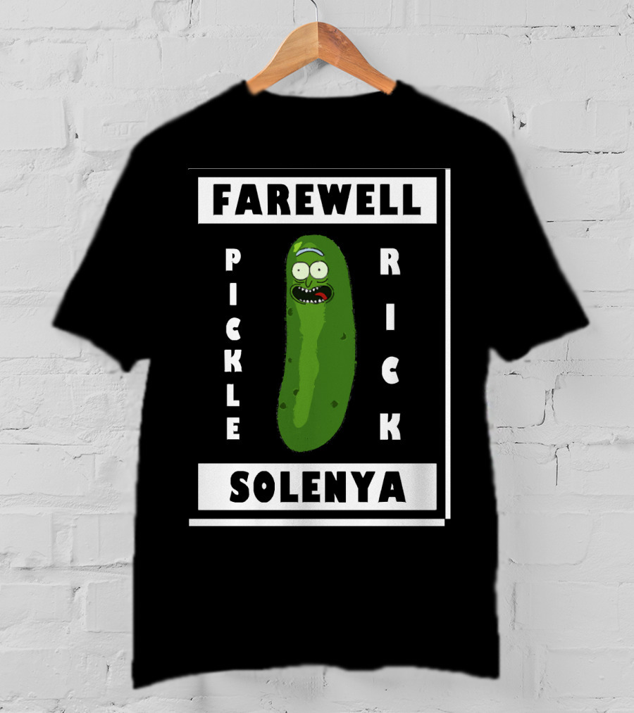 Farewell Pickle Rick Solenya T-Shirt