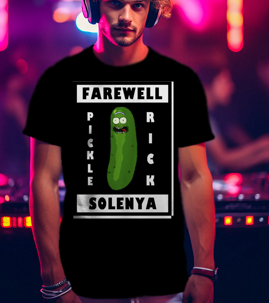Farewell Pickle Rick Solenya T-Shirt