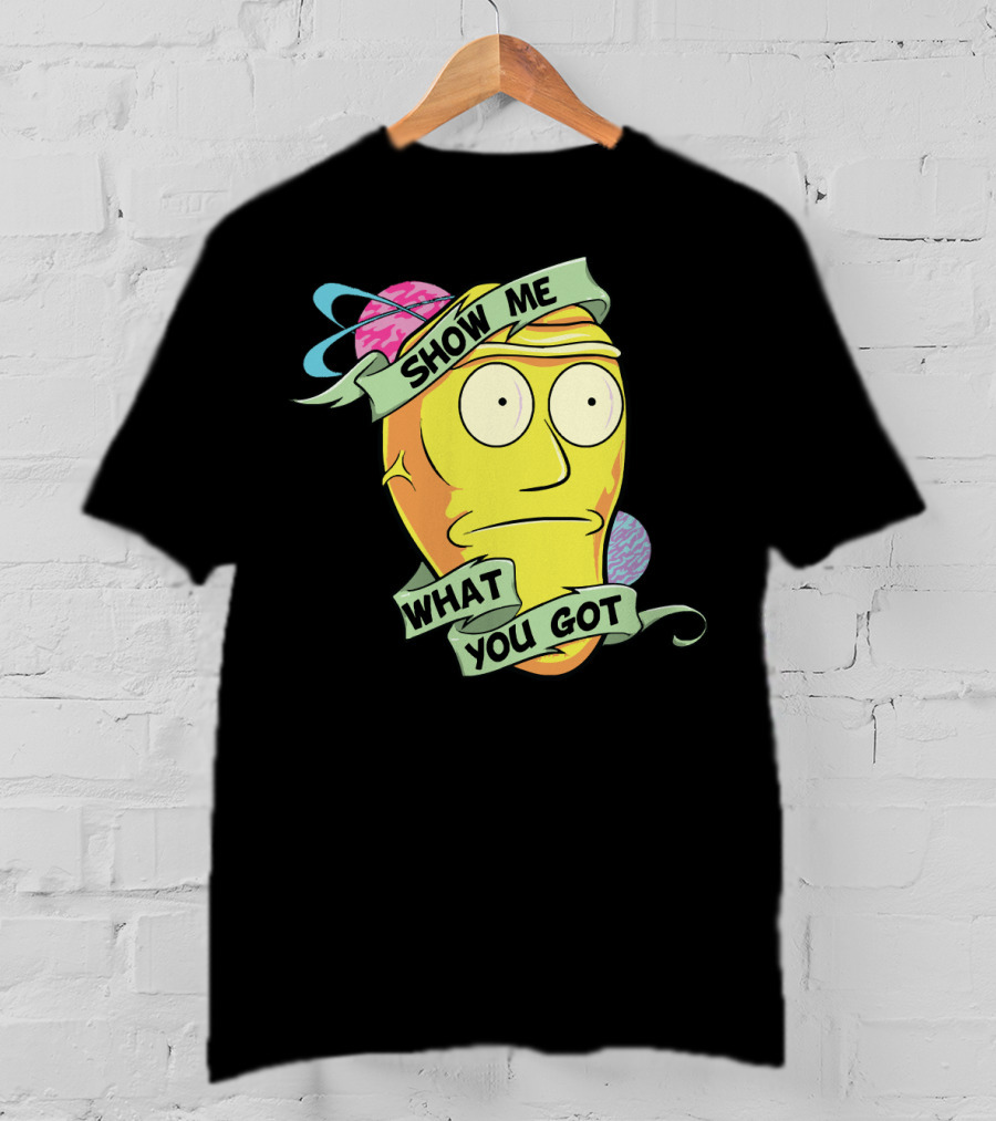 Show Me What You Got Head With Planets T-Shirt