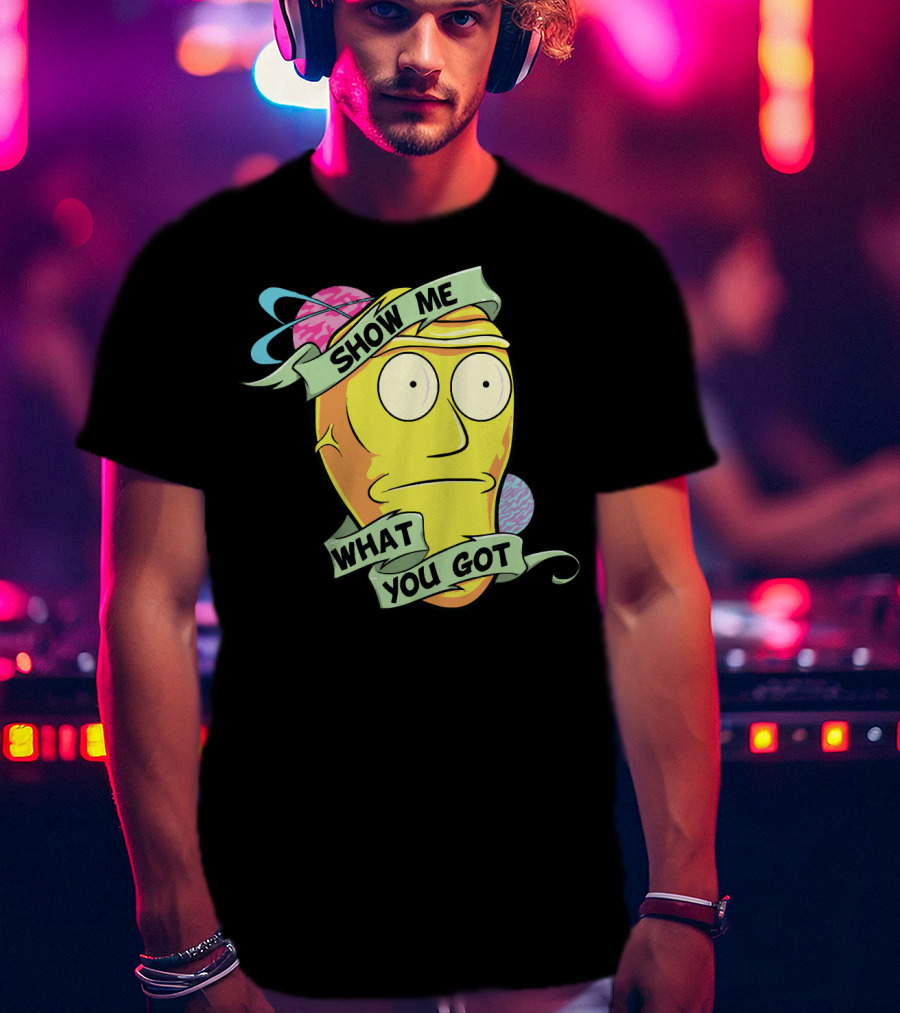 Show Me What You Got Head With Planets T-Shirt