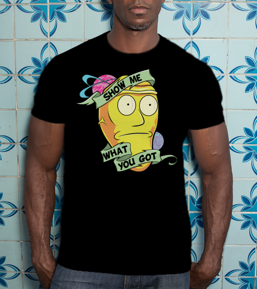 Show Me What You Got Head With Planets T-Shirt