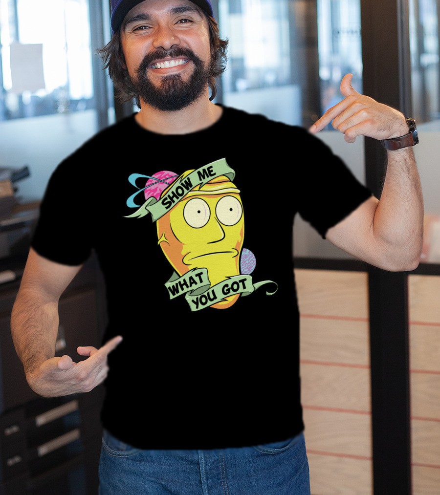 Show Me What You Got Head With Planets T-Shirt