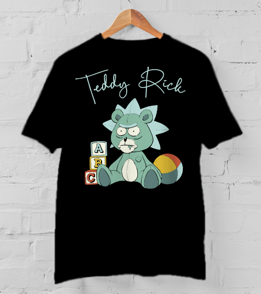 Teddy Rick ABC Blocks And Multicolor Ball T-Shirt