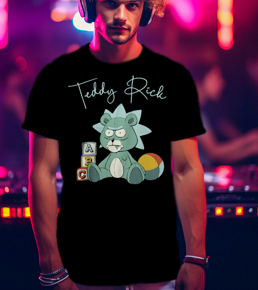 Teddy Rick ABC Blocks And Multicolor Ball T-Shirt