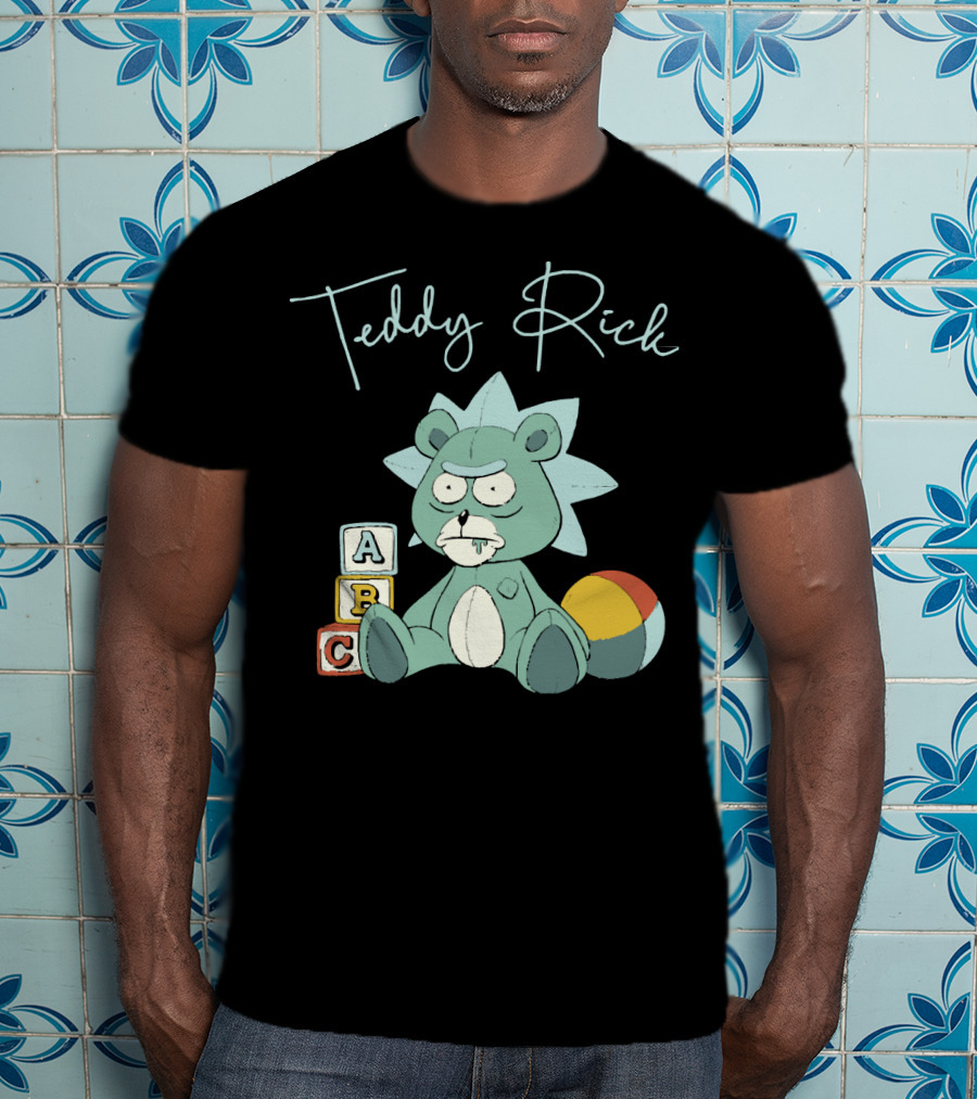 Teddy Rick ABC Blocks And Multicolor Ball T-Shirt