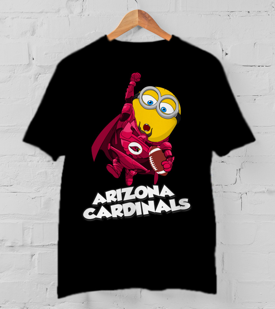 Arizona Cardinals Minion Football Hero T-Shirt