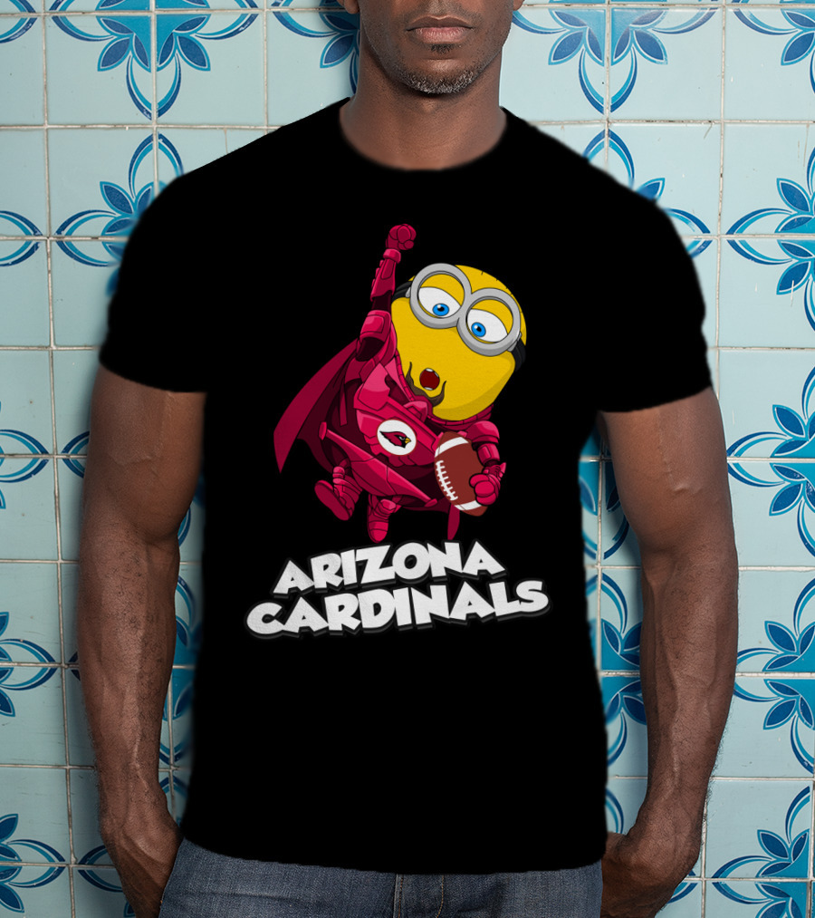 Arizona Cardinals Minion Football Hero T-Shirt