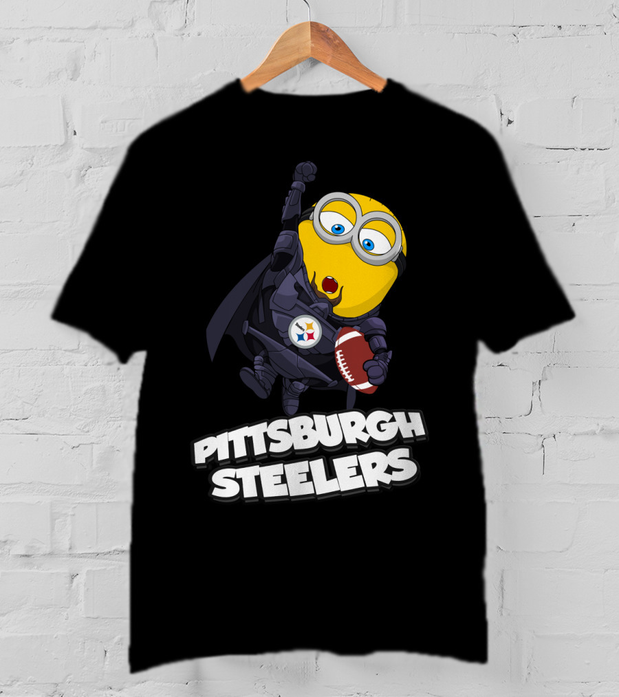 Pittsburgh Steelers Minion Football Fan T-Shirt