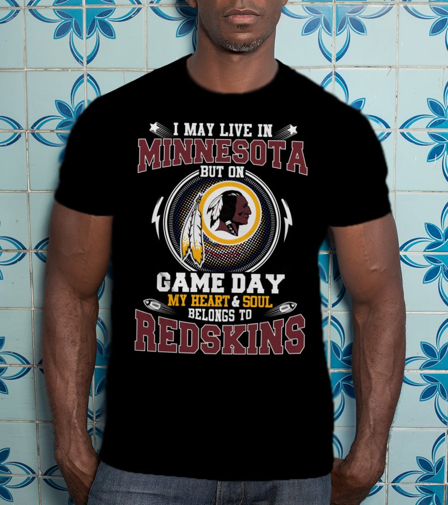 Minnesota Heart Soul Game Day Redskins T-Shirt