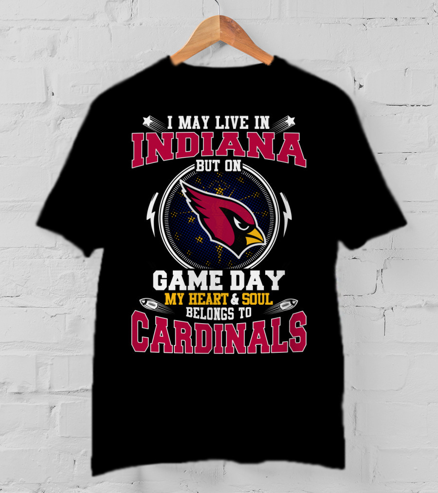 Indiana Heart & Soul Cardinals Game Day T-Shirt