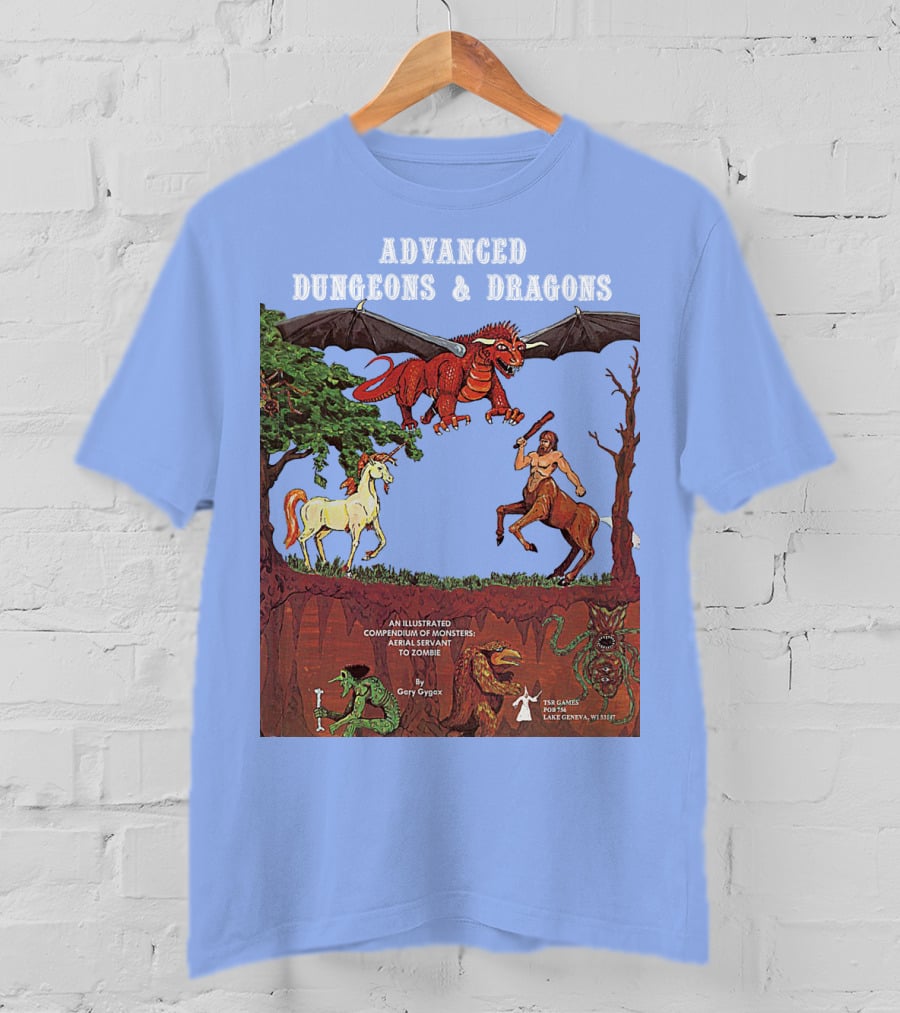 Advanced Dungeons And Dragons An Illustrated Compendium Of Monsters T-Shirt