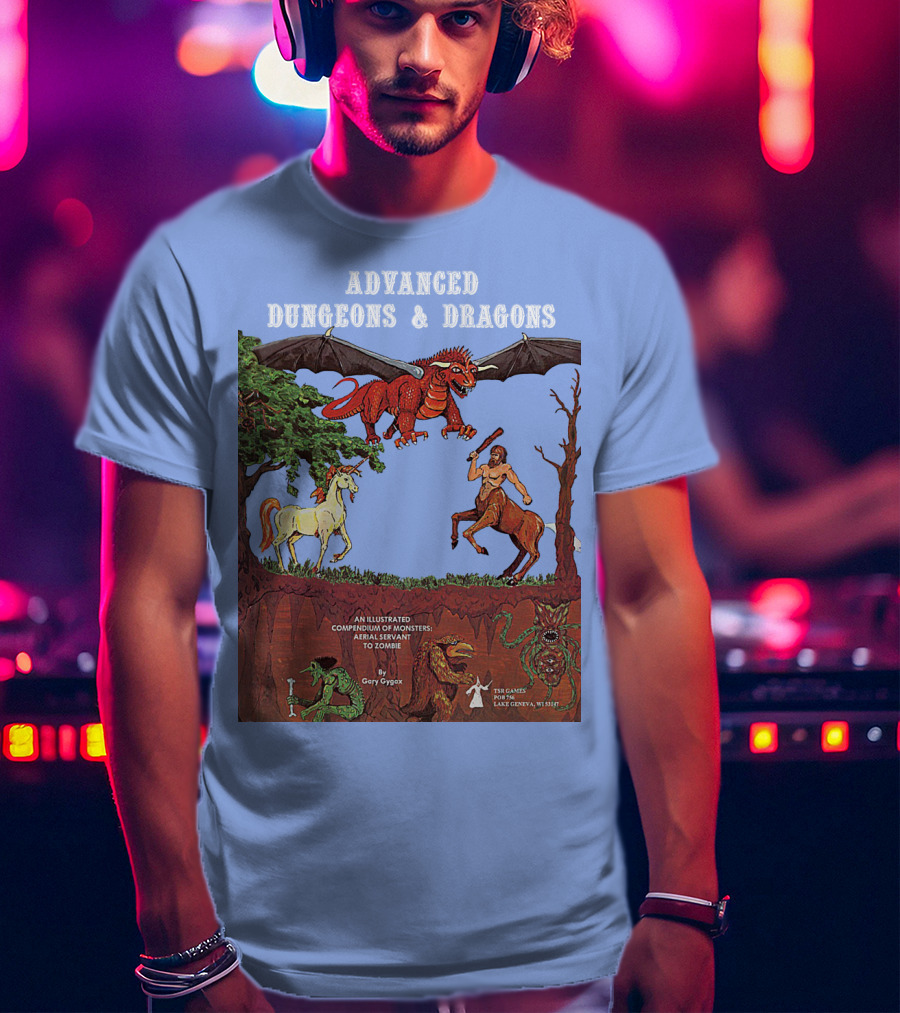 Advanced Dungeons And Dragons An Illustrated Compendium Of Monsters T-Shirt