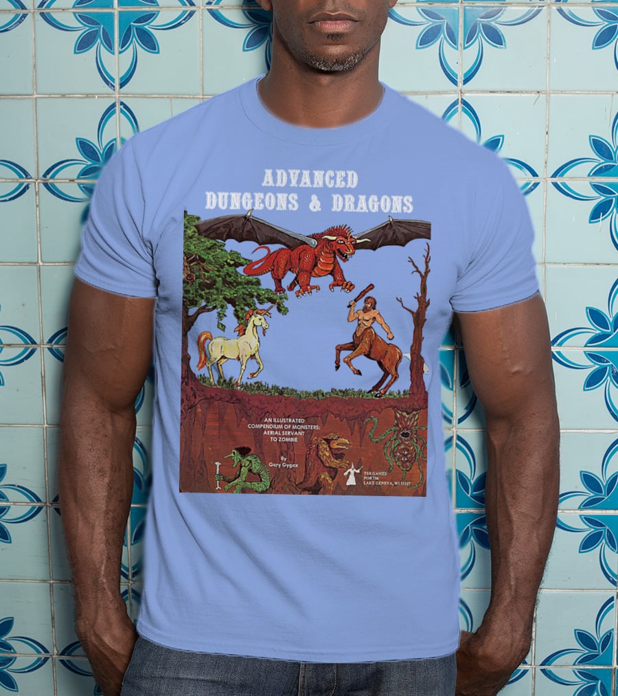 Advanced Dungeons And Dragons An Illustrated Compendium Of Monsters T-Shirt