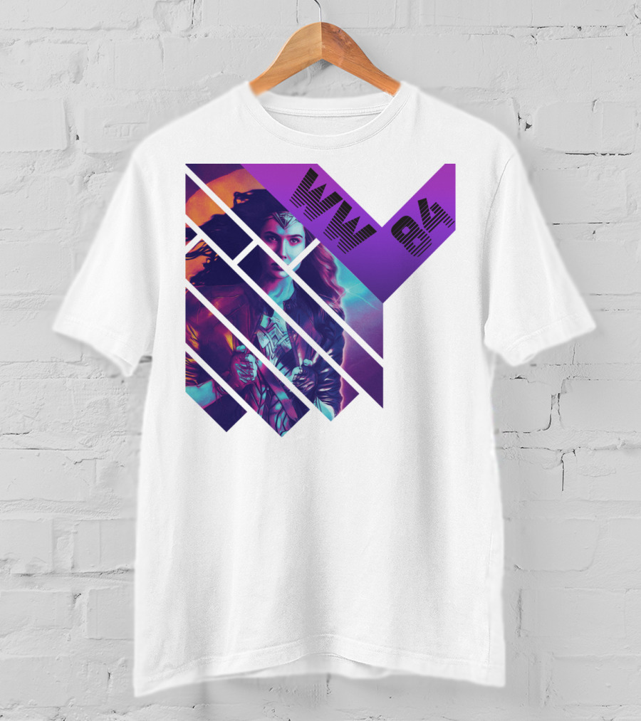 WW 1984 Woman Wonder 84 Comic Con T-Shirt
