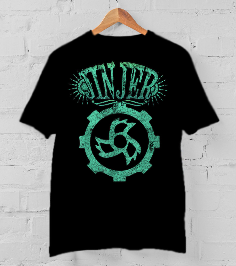 Jinjer Industrial Gear Deco Starburst T-Shirt