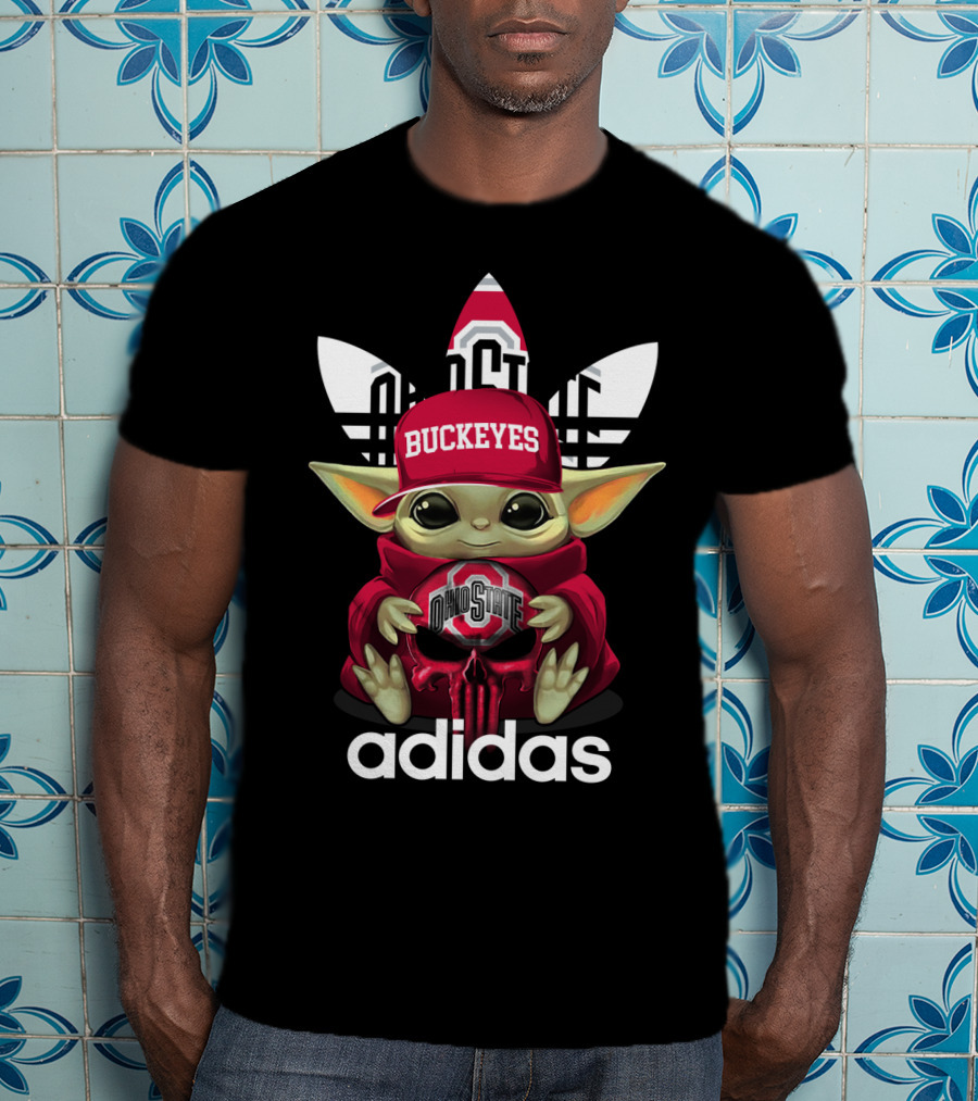 Ohio State Buckeyes Baby Yoda T-Shirt
