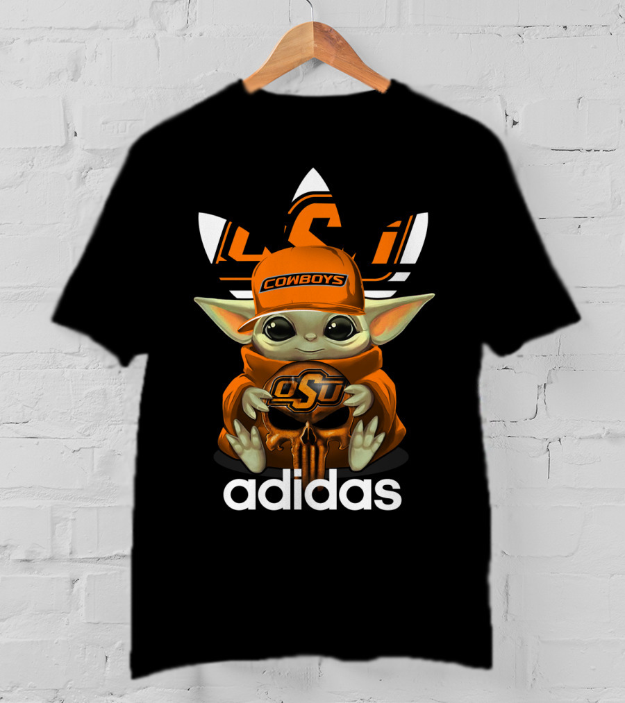 OSU Cowboys Baby Yoda T-Shirt