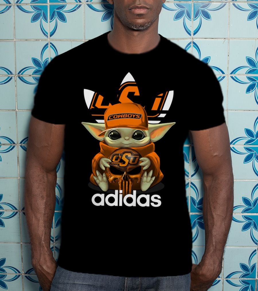 OSU Cowboys Baby Yoda T-Shirt