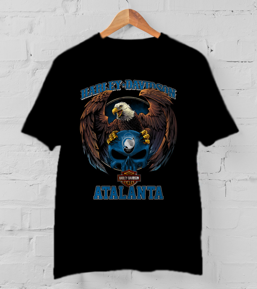 Harley Davidson Atalanta Eagle Skull T-Shirt